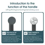 Function of CET and RET handle of 448Khz rf tecar therapy machine