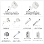 www.hktmay.com_cavitation_TM-B10A_04_Tingmay 9 in 1 Ultrasound Fat Cavitation Machine_Working Handles&Functions