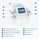 www.hktmay.com_cavitation_TM-B10A_05_Tingmay Ultrasound Fat Cavitation Machine_Accessories