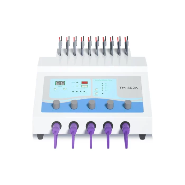 www.hktmay.com_home beauty device_ems muscle stimulator_TM-502A_Tingmay 5 Channles Electrical Stimulation Therapy Machine